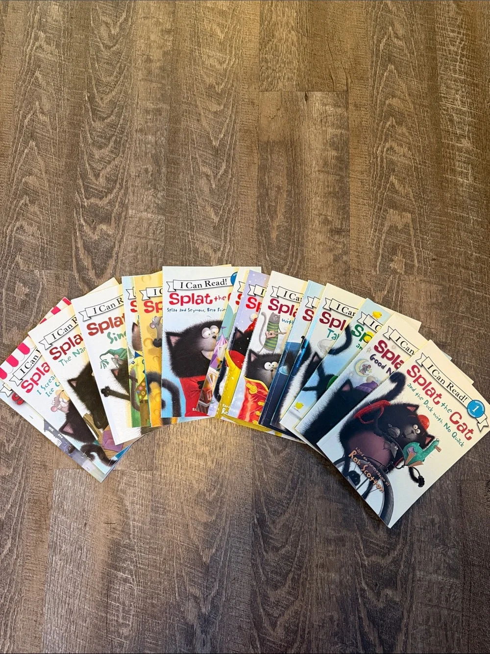 Splat the Cat Early Reader Book Lot - level 1
